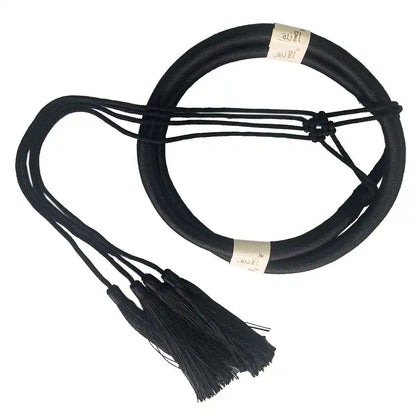 Bandeau turban noir en laine arabe