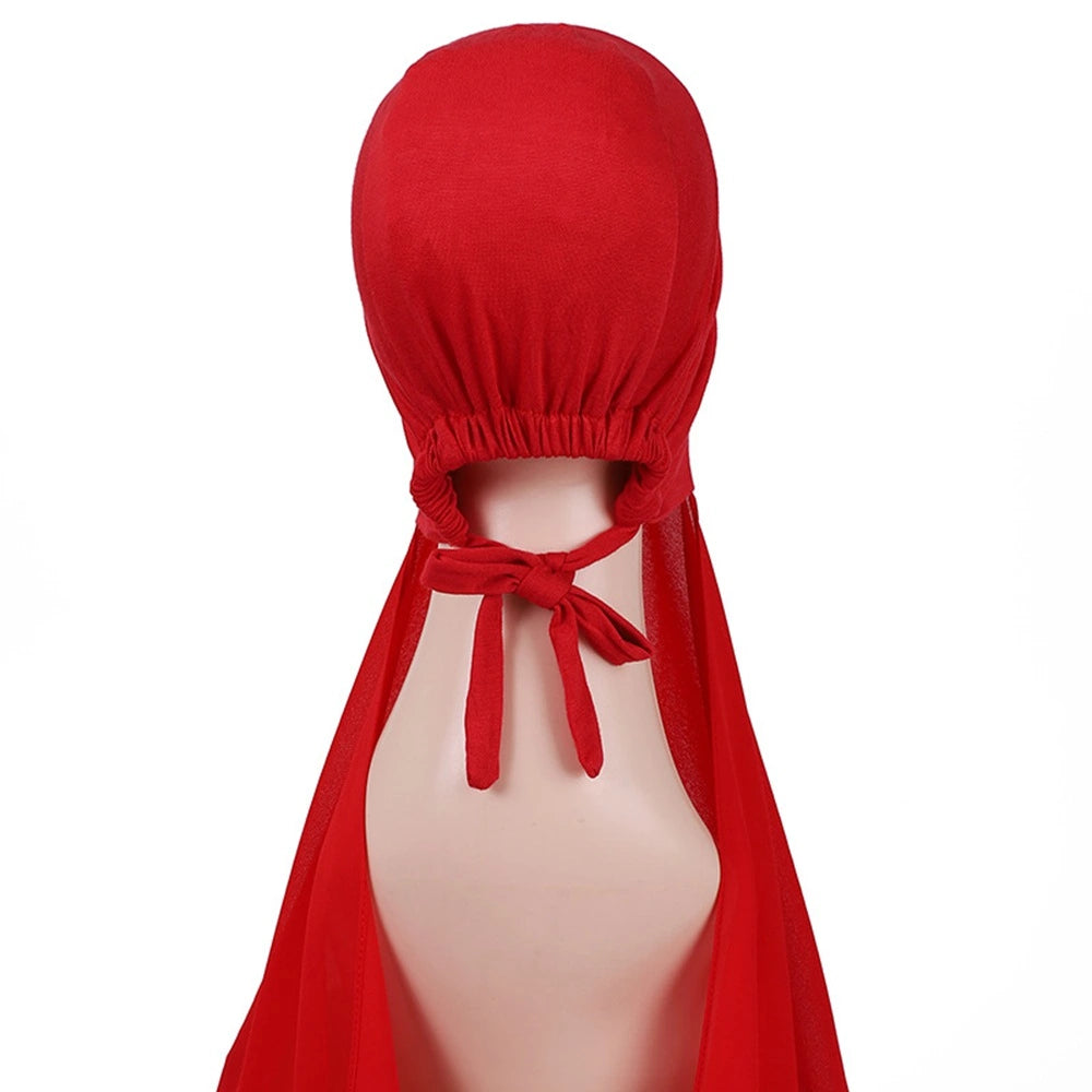 Hijab avec bonnet assorti pour femmes musulmanes #25001