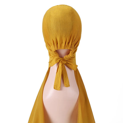 Hijab avec bonnet assorti pour femmes musulmanes #25001