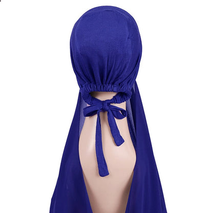 Hijab avec bonnet assorti pour femmes musulmanes #25001