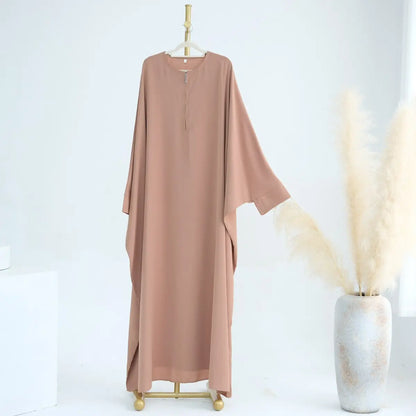Ensemble 2 pièces pour femmes arabes, robe de prière, jilbab, abaya, avec khimar