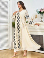 Eid Dress Arab Sequins Caftan Kaftan #25M487