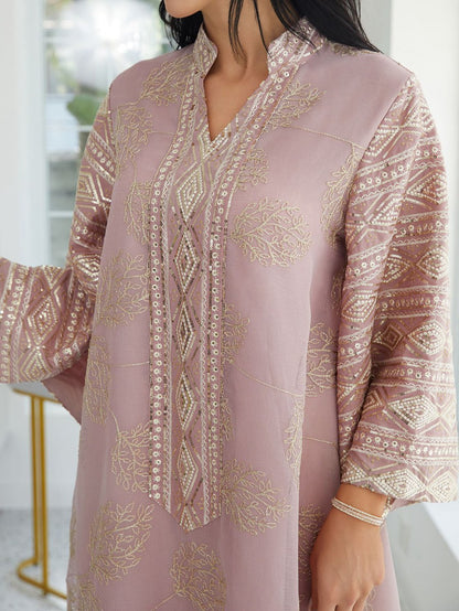 Robe caftan Doris Eid brodée de paillettes #25423