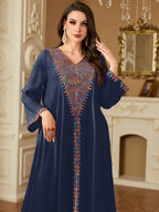 Robe de l'Aïd à paillettes et broderies, caftan, robe caftan #254220