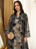 Eid Dress Embroidery Caftan Kaftan Dress #25485
