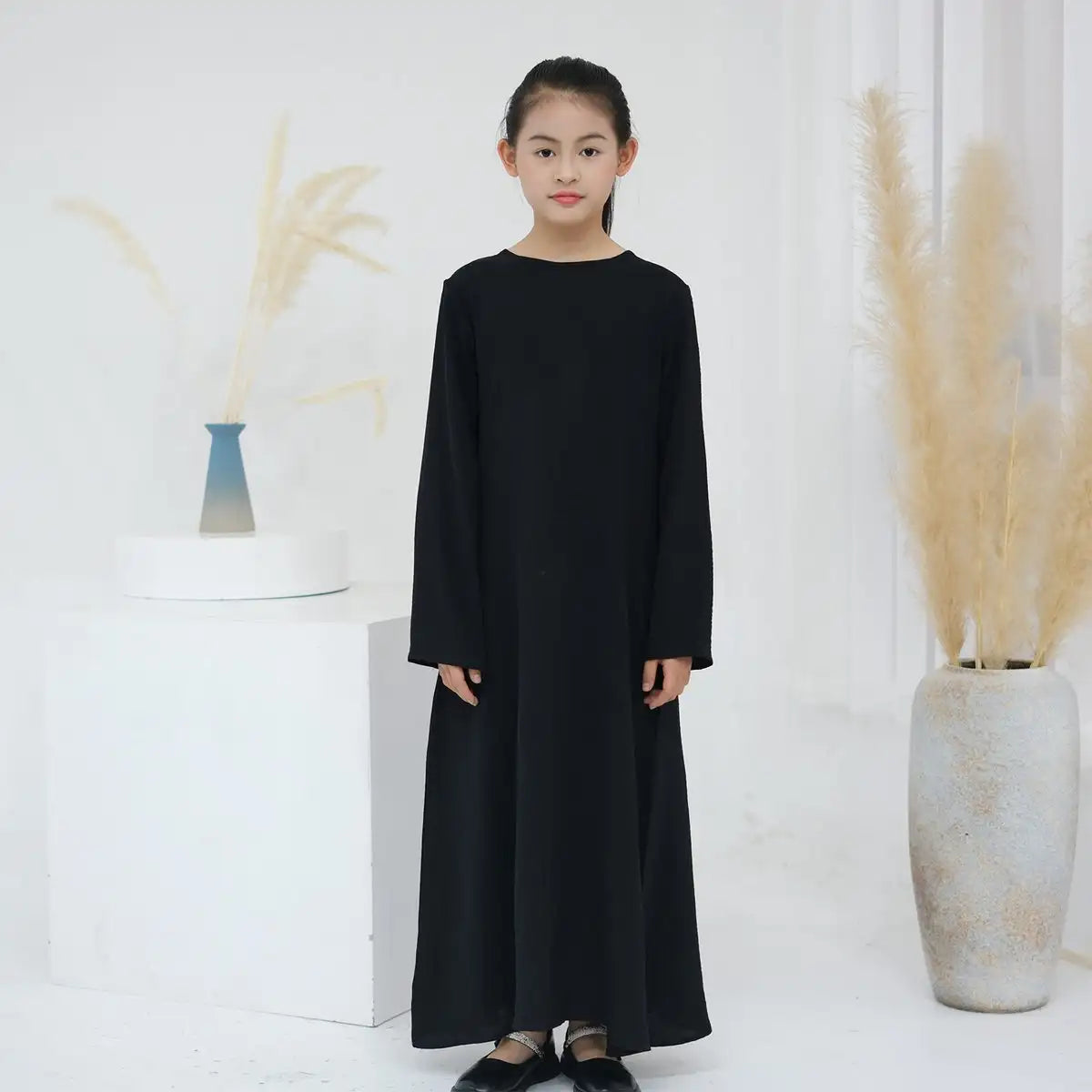 Moyen-Orient Arabe Enfant Fille Abaya Robe Intérieure Sous-Vêtement