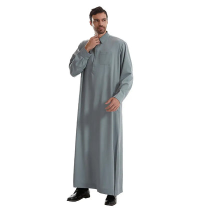 Col montant Emirati Kandura Hommes Jubba Thobe Thawb