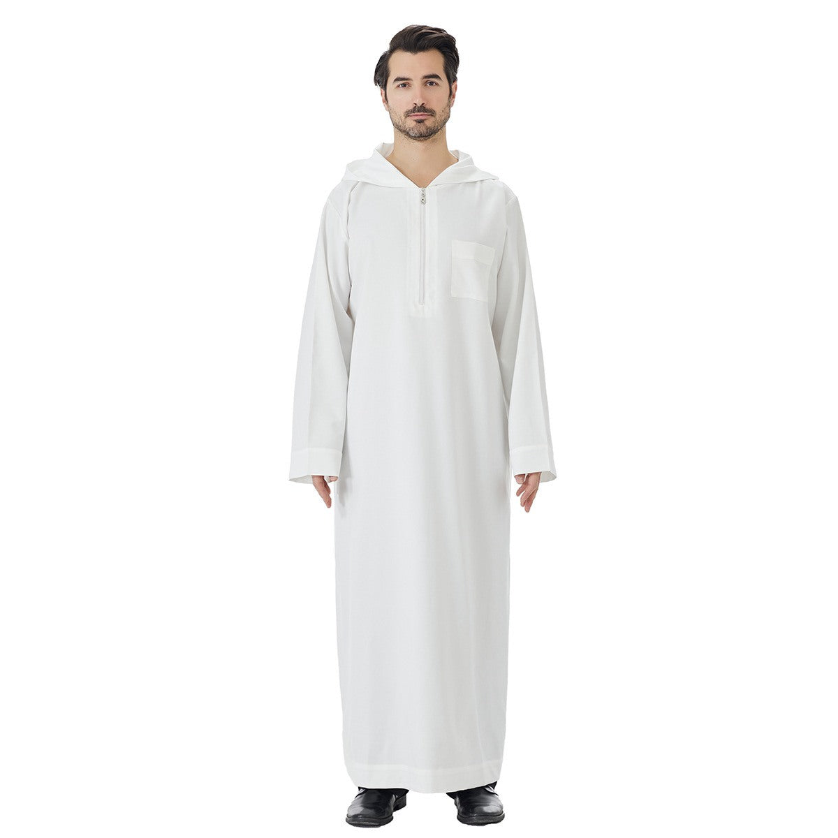 Islamic Muslim Arabic Hooded  Thobe Jubba Djellaba For Men #26T848