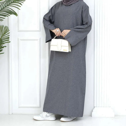 Robe Abaya ample turque à porter au quotidien