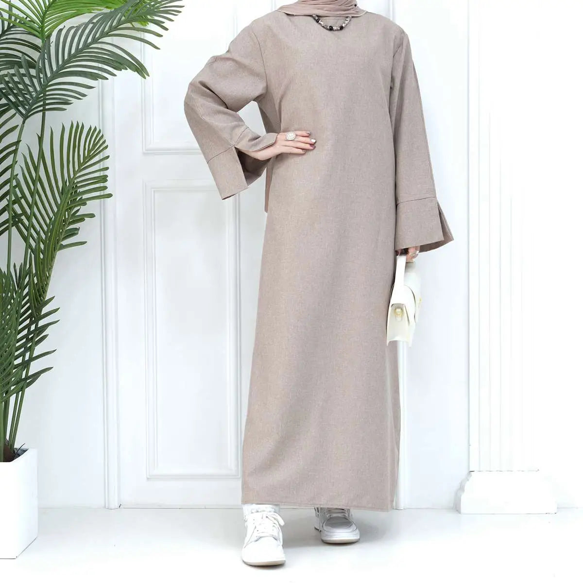 Robe Abaya ample turque à porter au quotidien