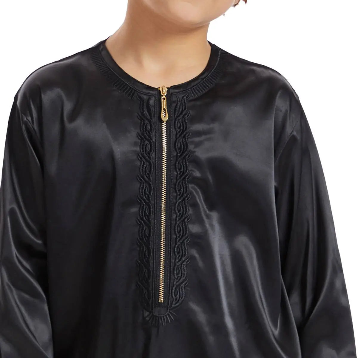 Vêtements pour enfants arabes du Moyen-Orient, Thobe Thawb pour garçon arabe