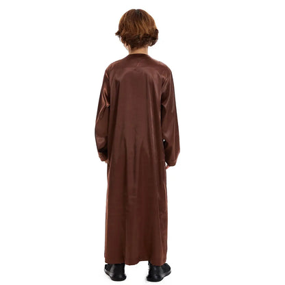 Vêtements pour enfants arabes du Moyen-Orient, Thobe Thawb pour garçon arabe