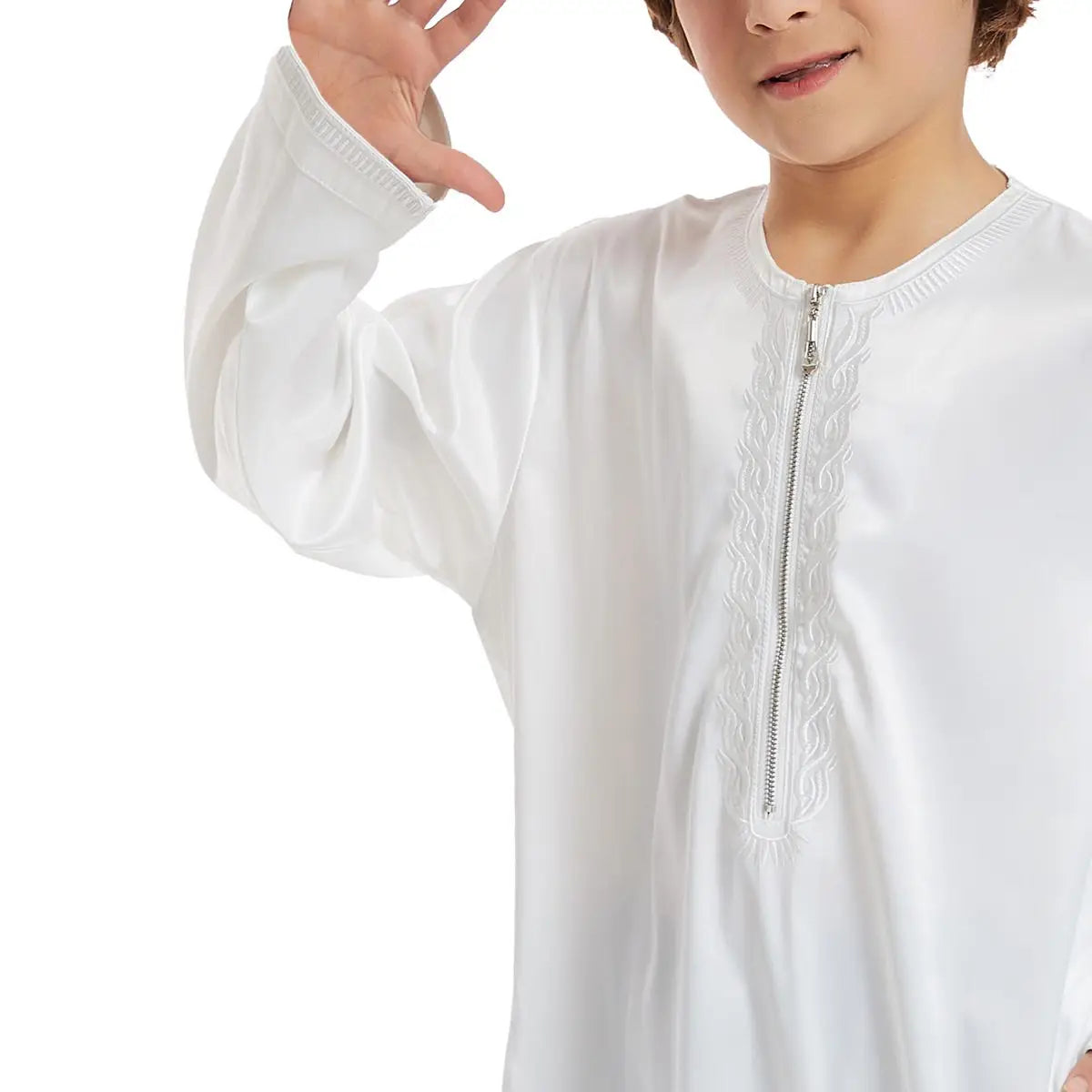 Vêtements pour enfants arabes du Moyen-Orient, Thobe Thawb pour garçon arabe