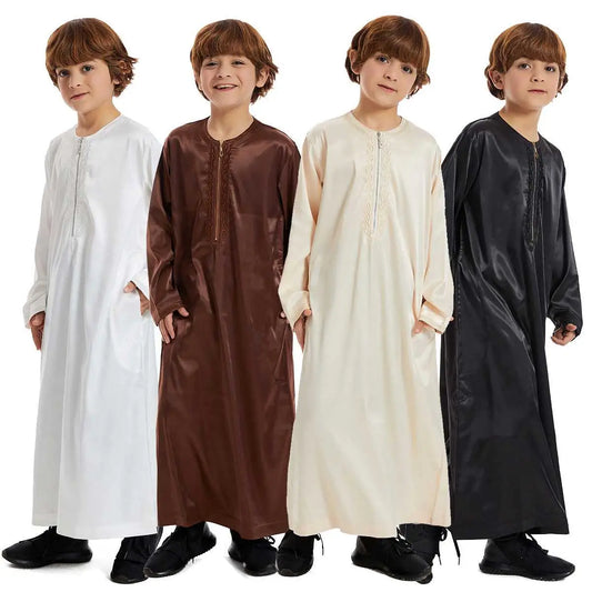 Middle East Arab Kids Clothing Arab Boy Thobe Thawb