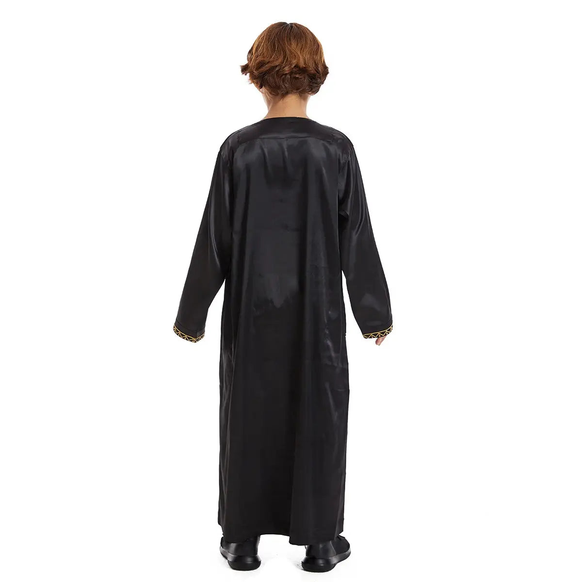 Thobe Thawb pour garçon arabe du Moyen-Orient à pompons