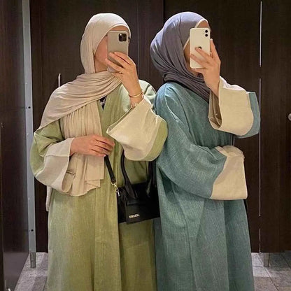 Robe Abaya ouverte cardigan #24744