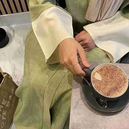 Robe Abaya ouverte cardigan #24744