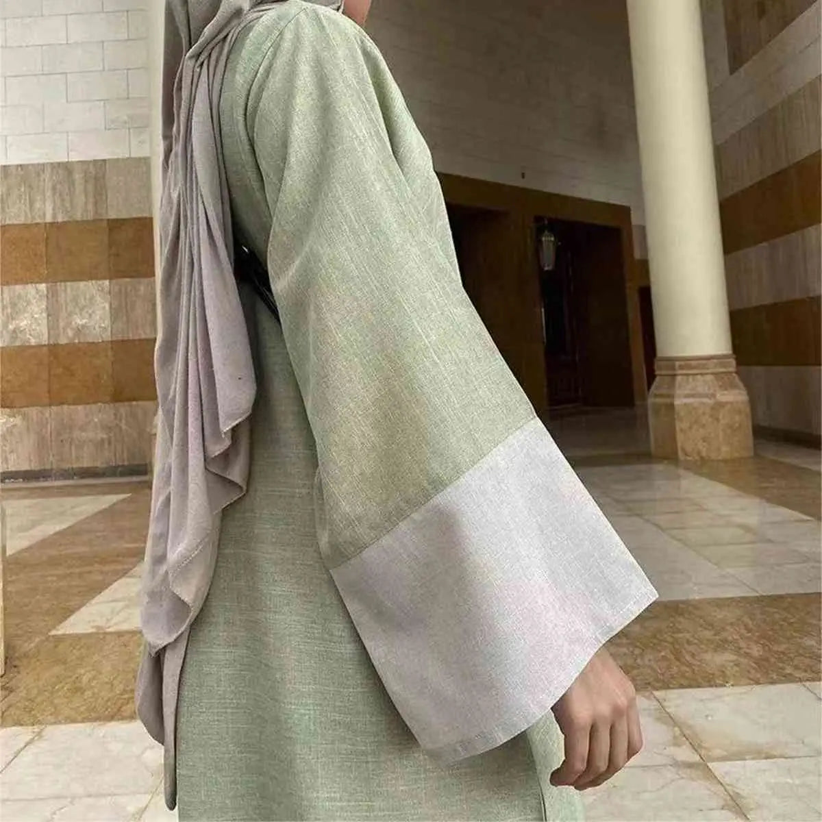 Robe Abaya ouverte cardigan #24744