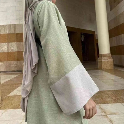 Robe Abaya ouverte cardigan #24744