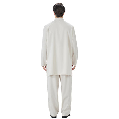 2 Pieces Set Muslim Arab Men Clothing Tops And Pants Suit Set #26T850