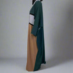 Modest Fashion Cardigan Open Abaya Dress #251459