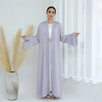 Nida Cardigan Open Abaya Dress #24863