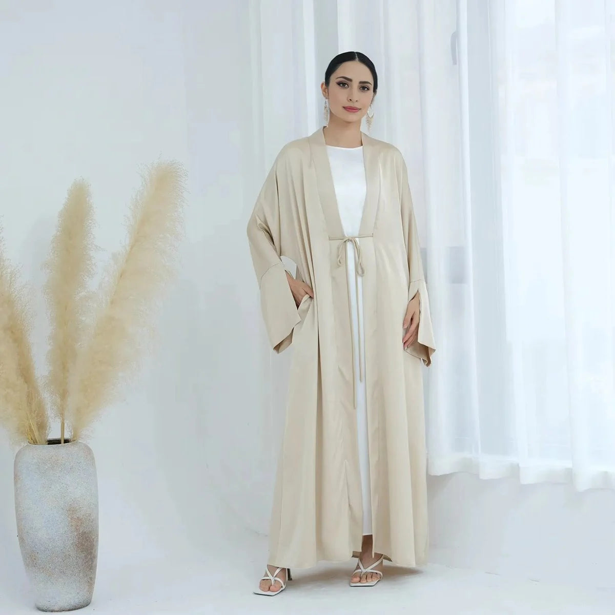 Robe Abaya ouverte Nida Cardigan #24863