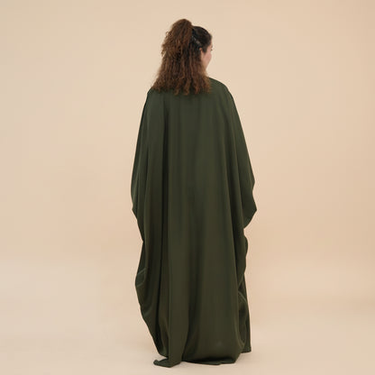 Muslim Women Nida Cardigan Open Abaya Dress - Modest Fashion - #261193
