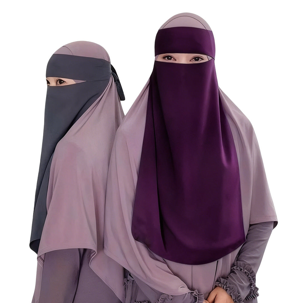 Niqab pour femme, 10 options de couleurs