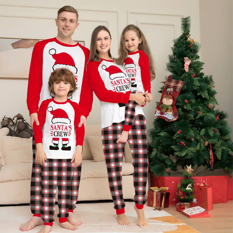 Ensembles de pyjamas de Noël Vêtements de nuit assortis pour la famille Vêtements de détente