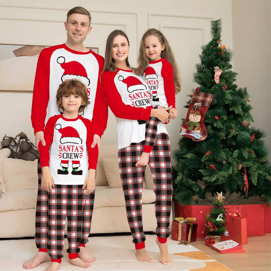 Ensembles de pyjamas de Noël Vêtements de nuit assortis pour la famille Vêtements de détente