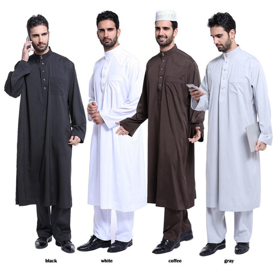 Thobe pour hommes arabes du Moyen-Orient