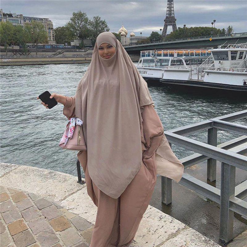 Long khimar pour femmes musulmanes