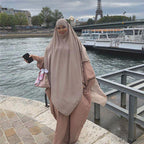 Long khimar pour femmes musulmanes
