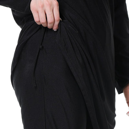 Maillot de bain 3 pièces grande taille 3XL-8XL pour femmes musulmanes arabes, burkini, islamique