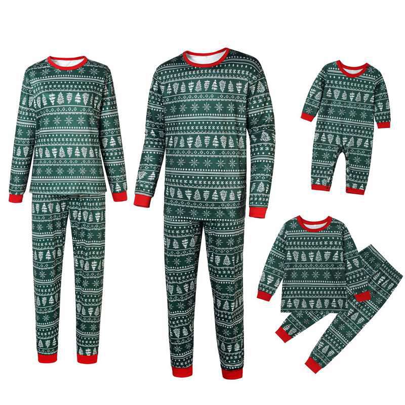 Ensemble de pyjamas de Noël imprimés pour toute la famille