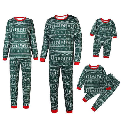 Ensemble de pyjamas de Noël imprimés pour toute la famille