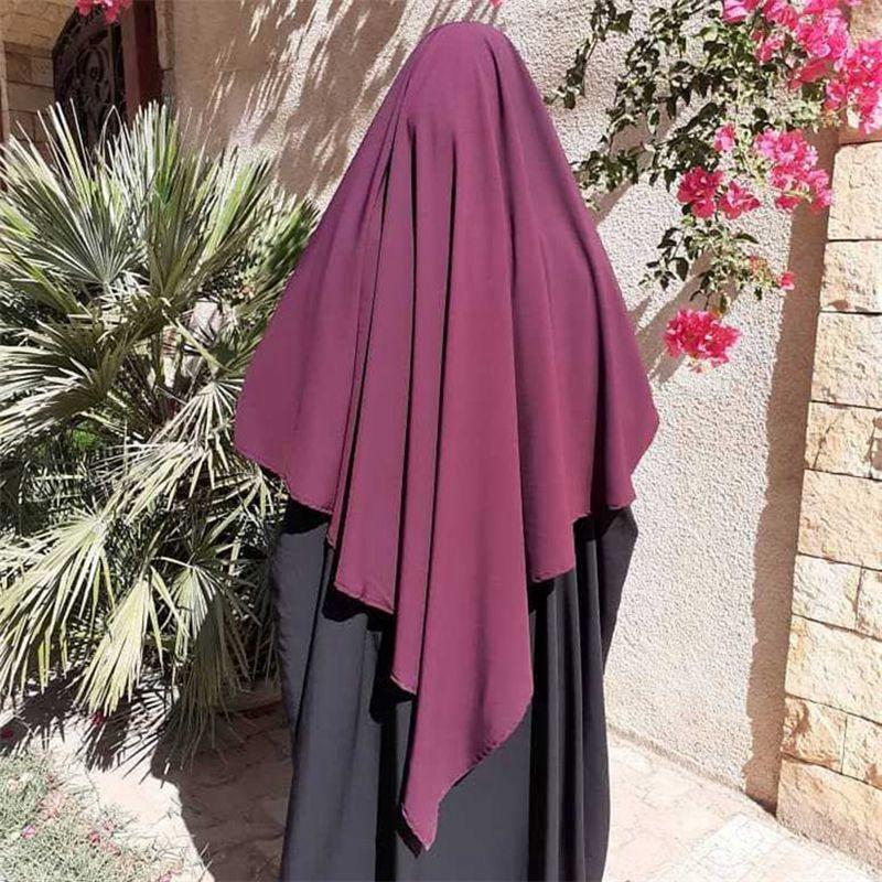 Long khimar pour femmes musulmanes