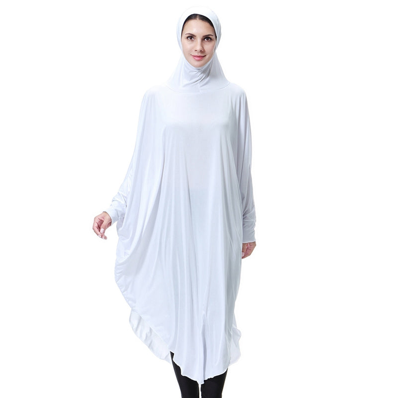 Jilbab de prière long avec manches pour femmes arabes