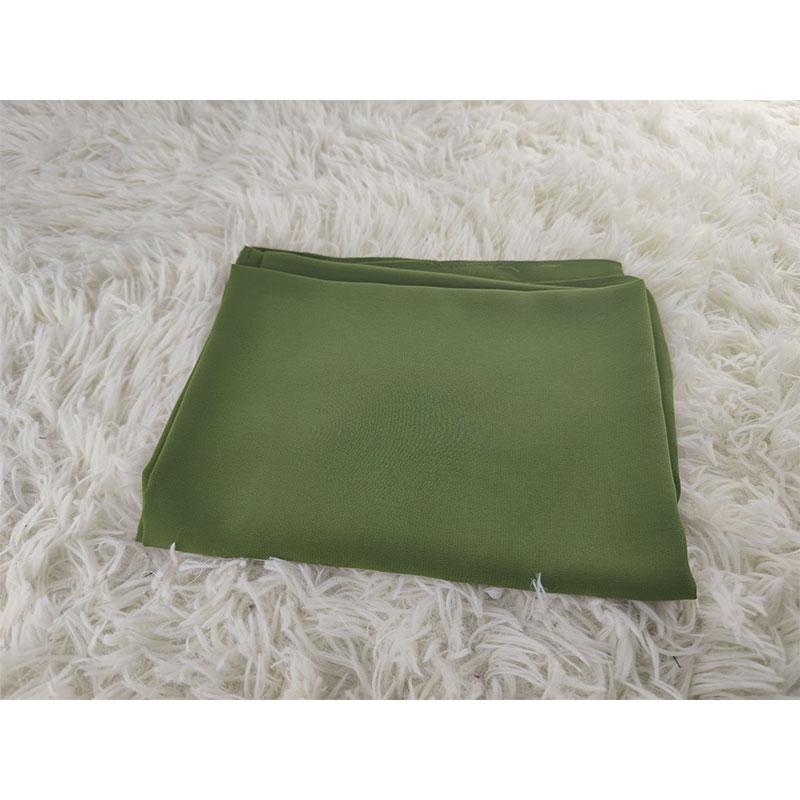 Foulard hijab en mousseline de soie pour femmes musulmanes, 18 couleurs au choix