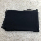 Foulard hijab en mousseline de soie pour femmes musulmanes, 18 couleurs au choix