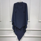 Long khimar pour femmes musulmanes