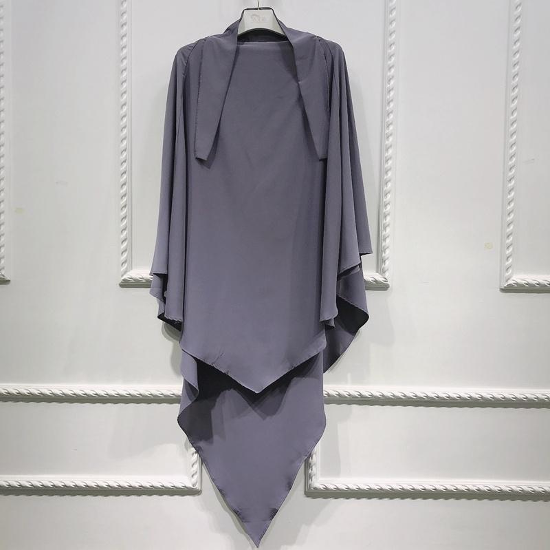 Long khimar pour femmes musulmanes