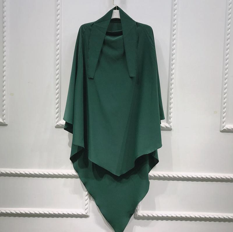 Muslim Women Long Khimar Overhead