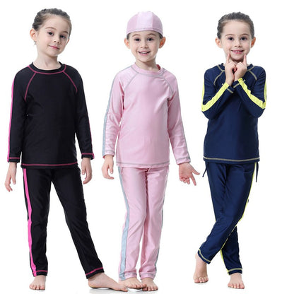 Maillot de bain pour fille musulmane, burkini pour enfant