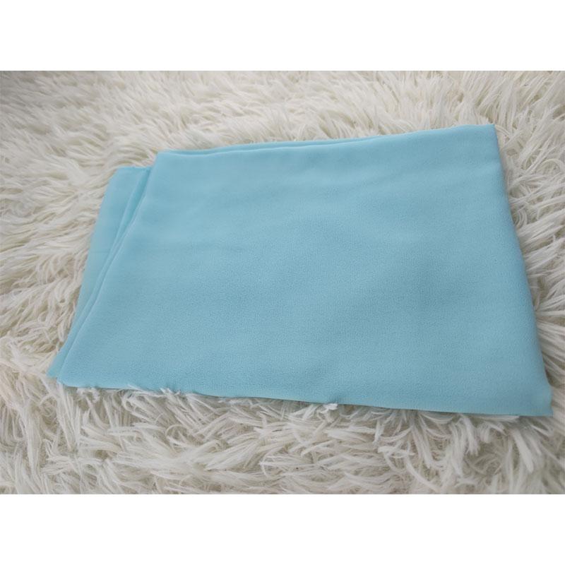 Foulard hijab en mousseline de soie pour femmes musulmanes, 18 couleurs au choix