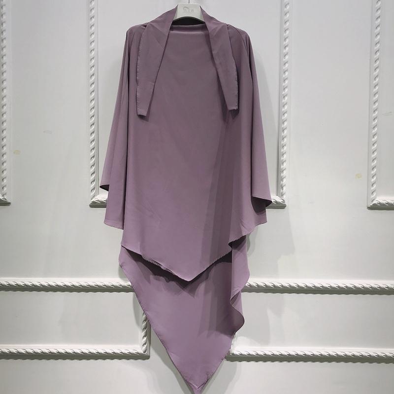 Long khimar pour femmes musulmanes