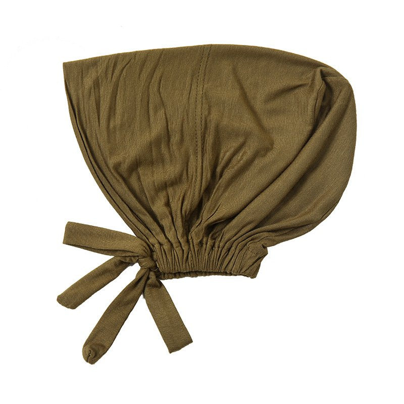 15 options de couleurs pour hijab musulman, bonnet sous-foulard pour femme