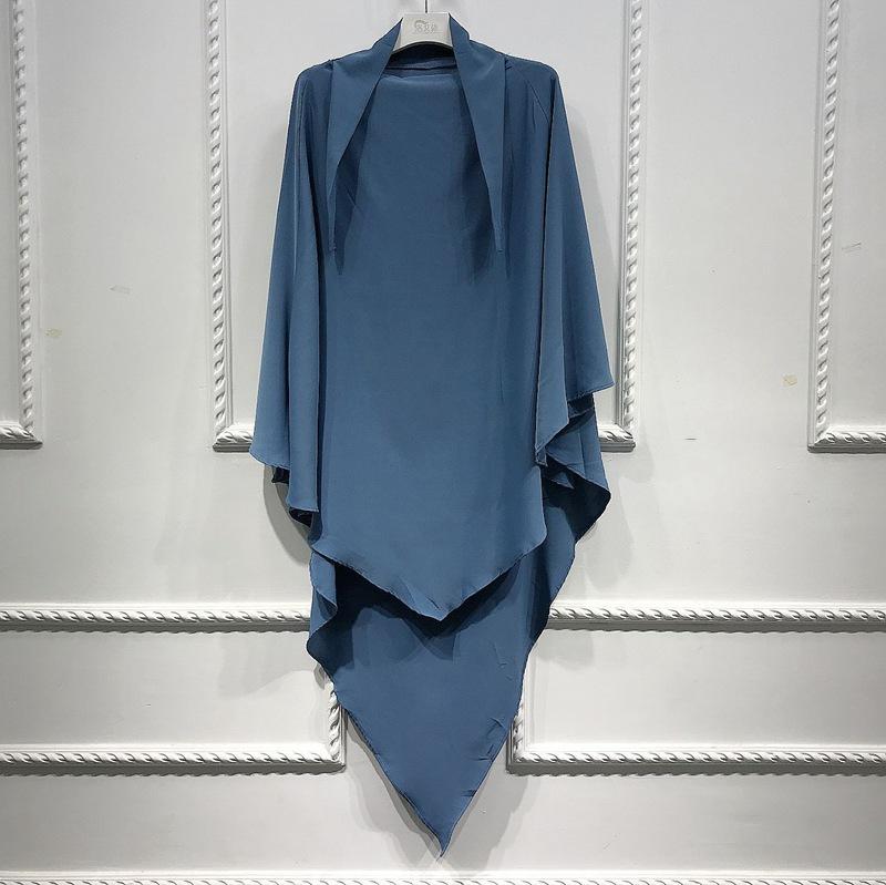 Muslim Women Long Khimar Overhead