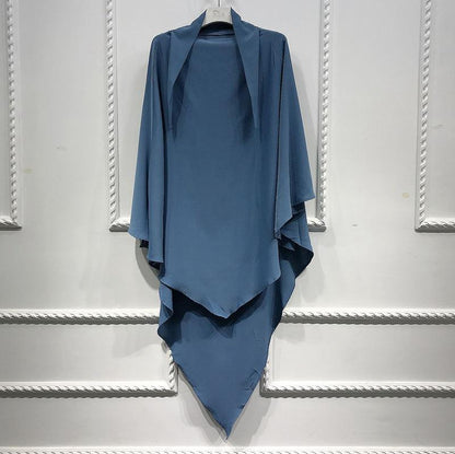 Muslim Women Long Khimar Overhead